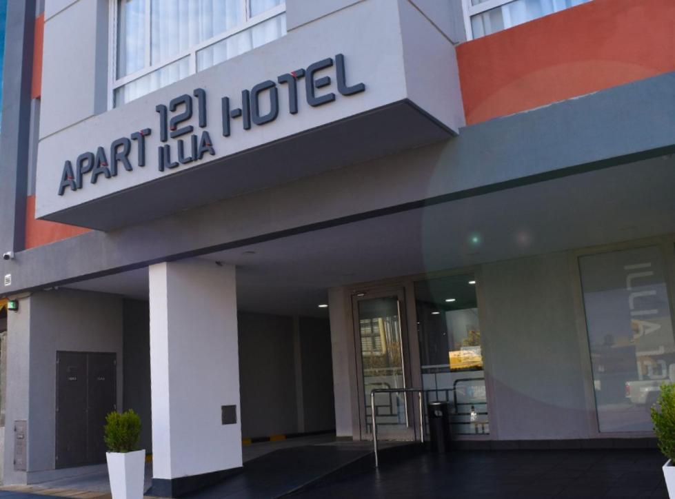 Illia 121 Apart Hotel Neuquén Eksteriør bilde